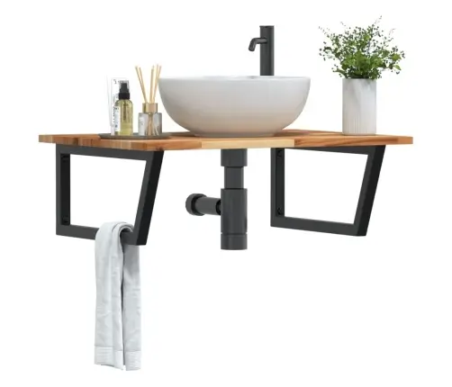 Seinale Kinnitatav Valamuriiul, Teras Ja Akaatsiapuit