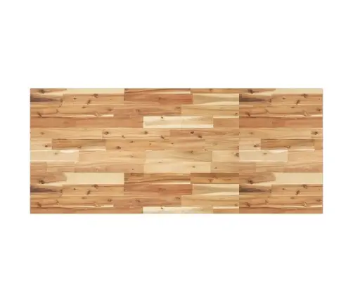 Izlietnes Plaukts, Stiprināms Pie Sienas, Tērauds, Akācija Vidaxl