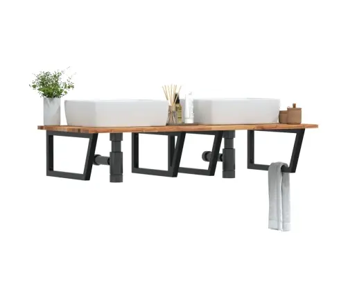 Seinale Kinnitatav Valamuriiul, Teras Ja Akaatsiapuit