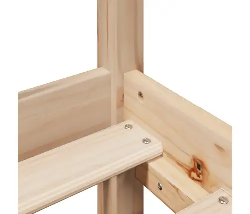 Voodi Ilma Madratsita, 100 X 200 cm Männipuit