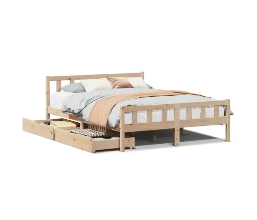 Lovos Rėmas Be Čiužinio, 120X190cm Pušies Masyvas