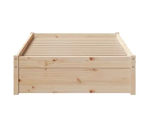 Lovos Rėmas Su Be Čiužinio, 75X190cm Pušies Masyvas