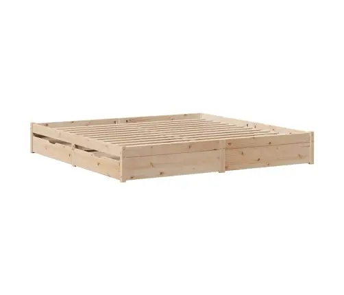 Voodiraam Ilma Madratsita, 180 X 200 cm Männipuit