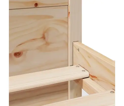 Voodi Ilma Madratsita, 120 X 200 cm Männipuit