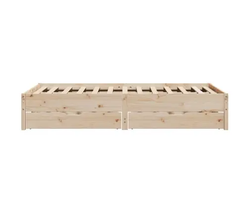 Voodiraam Ilma Madratsita, 140 X 200 cm Männipuit