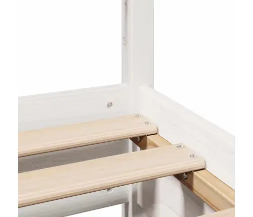 Lovos Rėmas Be Čiužinio, Baltas, 180X200cm Pušies Masyvas