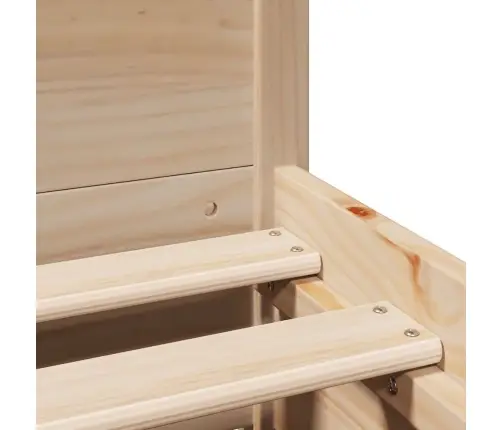 Lovos Rėmas Be Čiužinio, 150X200cm Pušies Medienos Masyvas