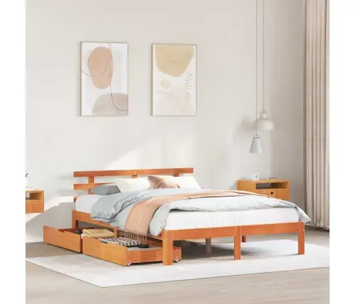 Sahtlitega Voodiraam, Ilma Madratsita, Vahapruun, 120X190 Cm