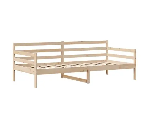 Lova Su Stalčiais, 90X200cm Pušies Medienos Masyvas