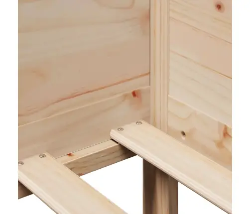 Sahtlitega Päevavoodi, Ilma Madratsita, 80X200 cm Männipuit