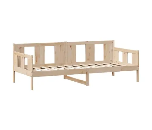 Lova Su Stalčiais, 90X190cm Pušies Medienos Masyvas