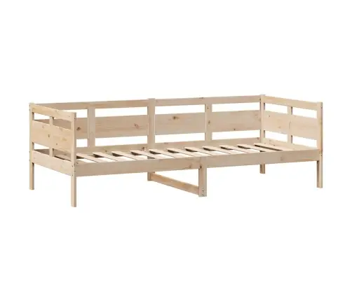 Gulta Ar Atvilktnēm, Bez Matrača, 90X190 Cm, Masīvkoks Vidaxl