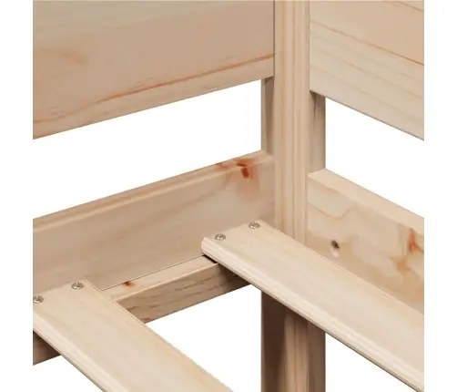 Gulta Ar Atvilktnēm, Bez Matrača, 90X190 Cm, Masīvkoks Vidaxl