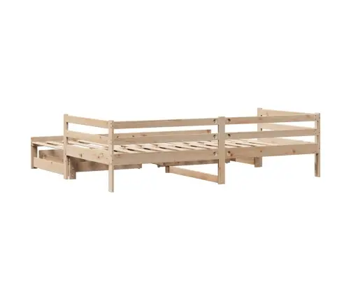 Gulta Ar Atvilktnēm, Bez Matrača, 90X190 Cm Vidaxl