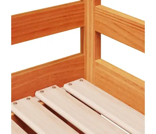 Gulta Ar Atvilktnēm, Bez Matrača, Brūna, 90X200 Cm Vidaxl