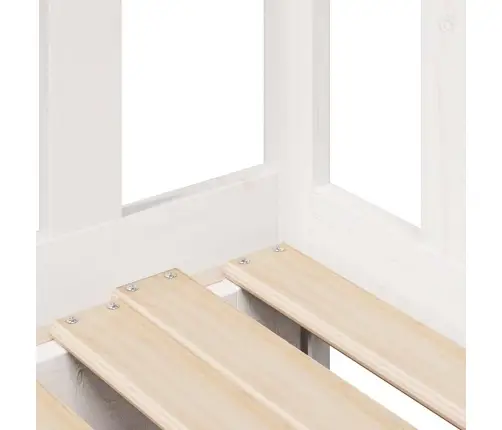 Diivanvoodi Väljatõmmatava Osaga, Madratsita, Valge, 80X200 Cm