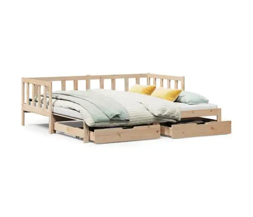 Diivanvoodi Väljatõmmatava Osaga, Madratsita, 90X190 Cm