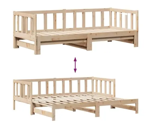 Diivanvoodi Väljatõmmatava Osaga, Madratsita, 90X190 Cm