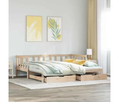 Diivanvoodi Väljatõmmatava Osaga, Madratsita, 90X190 Cm