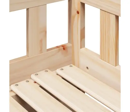 Lova Su Ištraukiama Dalimi/Stalčiais Be Čiužinio, 90X200 Cm