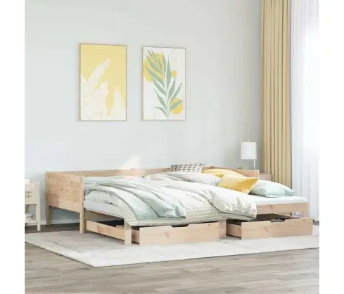 Gulta Ar Atvilktnēm, Bez Matrača, 80X200 Cm Vidaxl