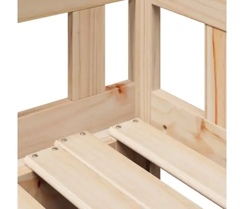 Lova Su Ištraukiama Dalimi/Stalčiais Be Čiužinio, 90X200 Cm