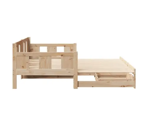 Gulta Ar Atvilktnēm, Bez Matrača, 80X200 Cm Vidaxl