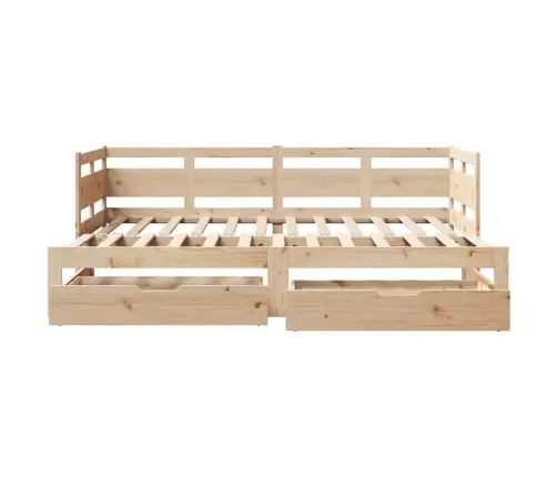 Gulta Ar Atvilktnēm, Bez Matrača, 80X200 Cm Vidaxl