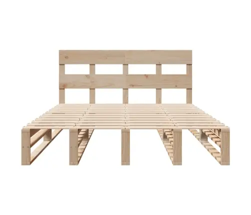 Voodi Ilma Madratsita, 120 X 200 cm Männipuit