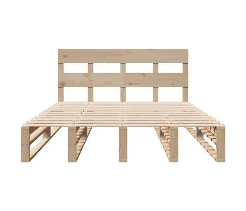 Voodiraam Ilma Madratsita, 140 X 200 cm Männipuit