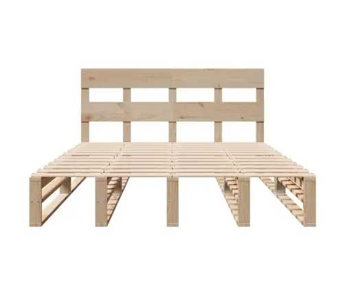 Gulta Bez Matrača, 160X200 Cm, Priedes Masīvkoks Vidaxl