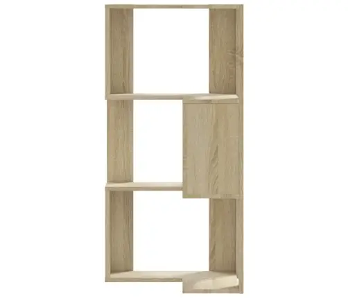 3-Korruseline Sonoma Tamm 50X50X102 Cm Tehispuit