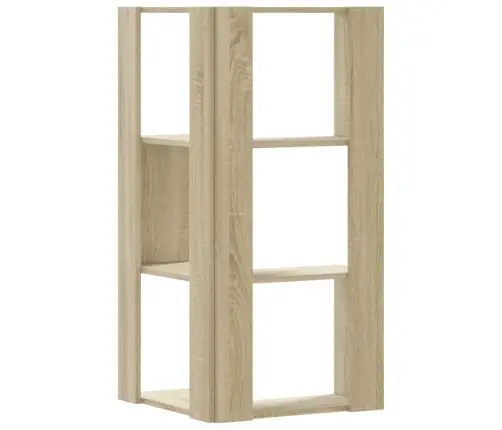3-Korruseline Sonoma Tamm 50X50X102 Cm Tehispuit