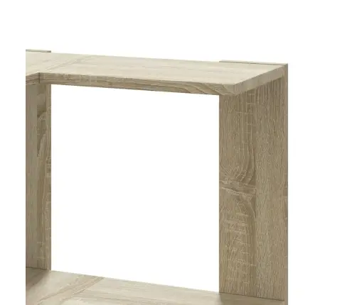 3-Korruseline Sonoma Tamm 50X50X102 Cm Tehispuit
