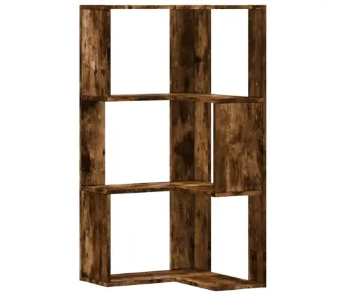 Kampinė Spinta, 3 Aukštų, Ąžuolo, 50X50X102cm Mediena