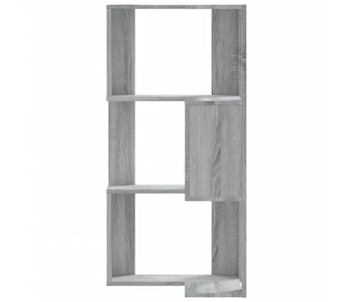 3-Korruseline Raamaturiiul Hall Sonoma 50X50X102 Cm Tehispuit