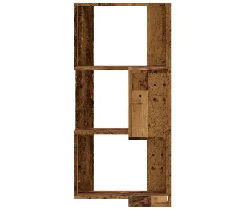 Kampinė Spinta, 3 Aukštų, Medienos, 50X50X102cm Mediena