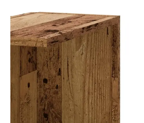 Sienas Stūra Plaukts, Koka Krāsā, 36,5X36,5X140 Cm, Koks Vidaxl