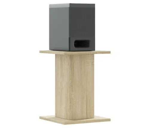 Skaļruņu Statīvi, 2 Gab., Ozolkoka Krāsa, 30X30X40 Cm, Koks Vidaxl