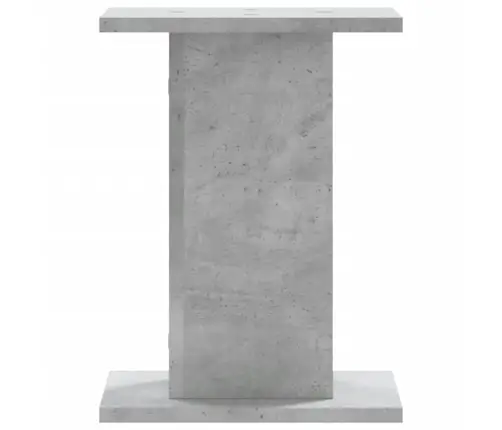 Skaļruņu Statīvi, 2 Gab., Betona Pelēks, 30X30X40 Cm, Koks Vidaxl