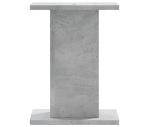 Skaļruņu Statīvi, 2 Gab., Betona Pelēks, 30X30X40 Cm, Koks Vidaxl