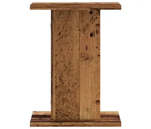 Kõlarialused 2 Tk, Vana Puit, 30X30X40 cm Tehispuit