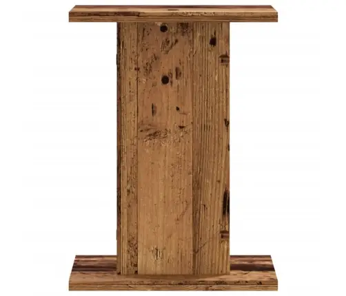 Kõlarialused 2 Tk, Vana Puit, 30X30X40 cm Tehispuit