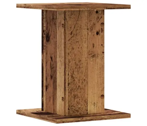 Kõlarialused 2 Tk, Vana Puit, 30X30X40 cm Tehispuit