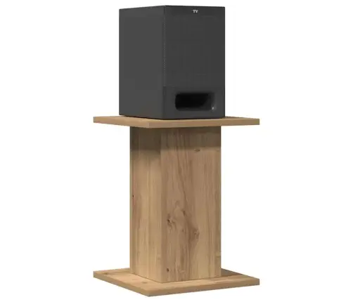 Skaļruņu Statīvi, 2 Gab., Koka Krāsa, 30X30X40 Cm, Koks Vidaxl