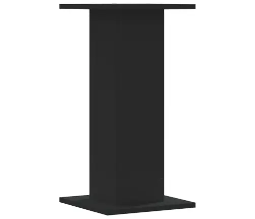 Kõlarialused 2 Tk, Must, 30 X 30 X 60 cm Tehispuit