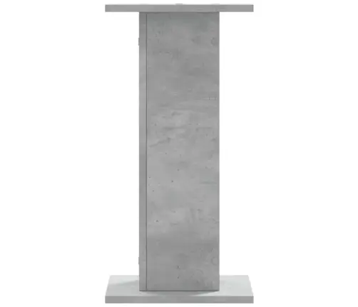 Kõlarialused 2 Tk, Betoonhall, 30 X 30 X 60 cm Tehispuit