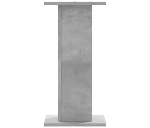 Kõlarialused 2 Tk, Betoonhall, 30 X 30 X 60 cm Tehispuit