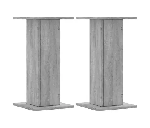 Kõlarialused 2 Tk, Hall Sonoma, 30 X 30 X 60 cm Tehispuit