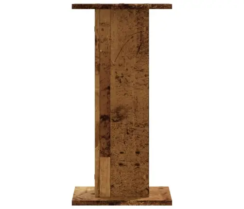 Skaļruņu Statīvi, 2 Gab., Veca Koka Krāsā, 30X30X60 Cm, Koks Vidaxl